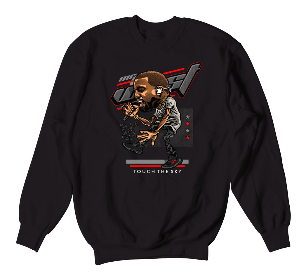350 Bred Touch The Sky Sweater