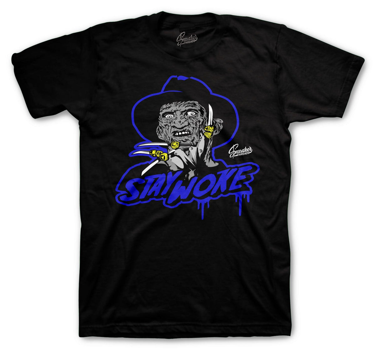 Retro 3 Blue Cement Stay Woke Shirt